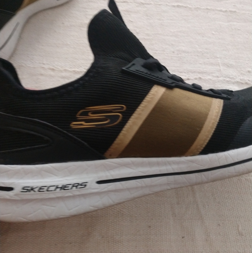 Skechers air-cooled memory foam shoes.